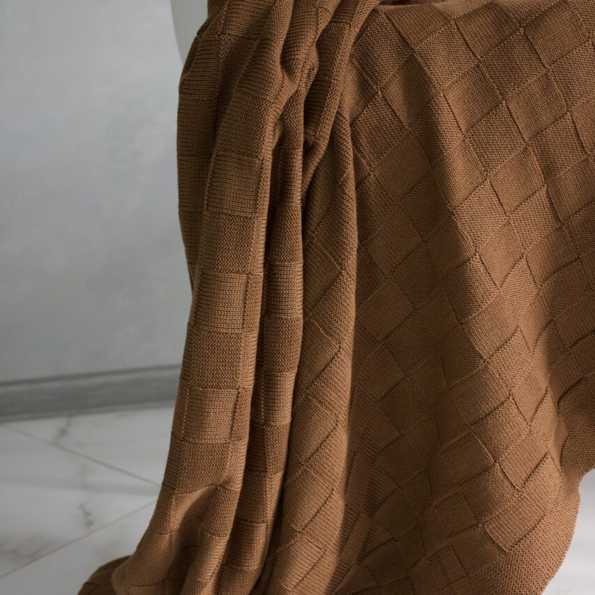Плед Dark Camel